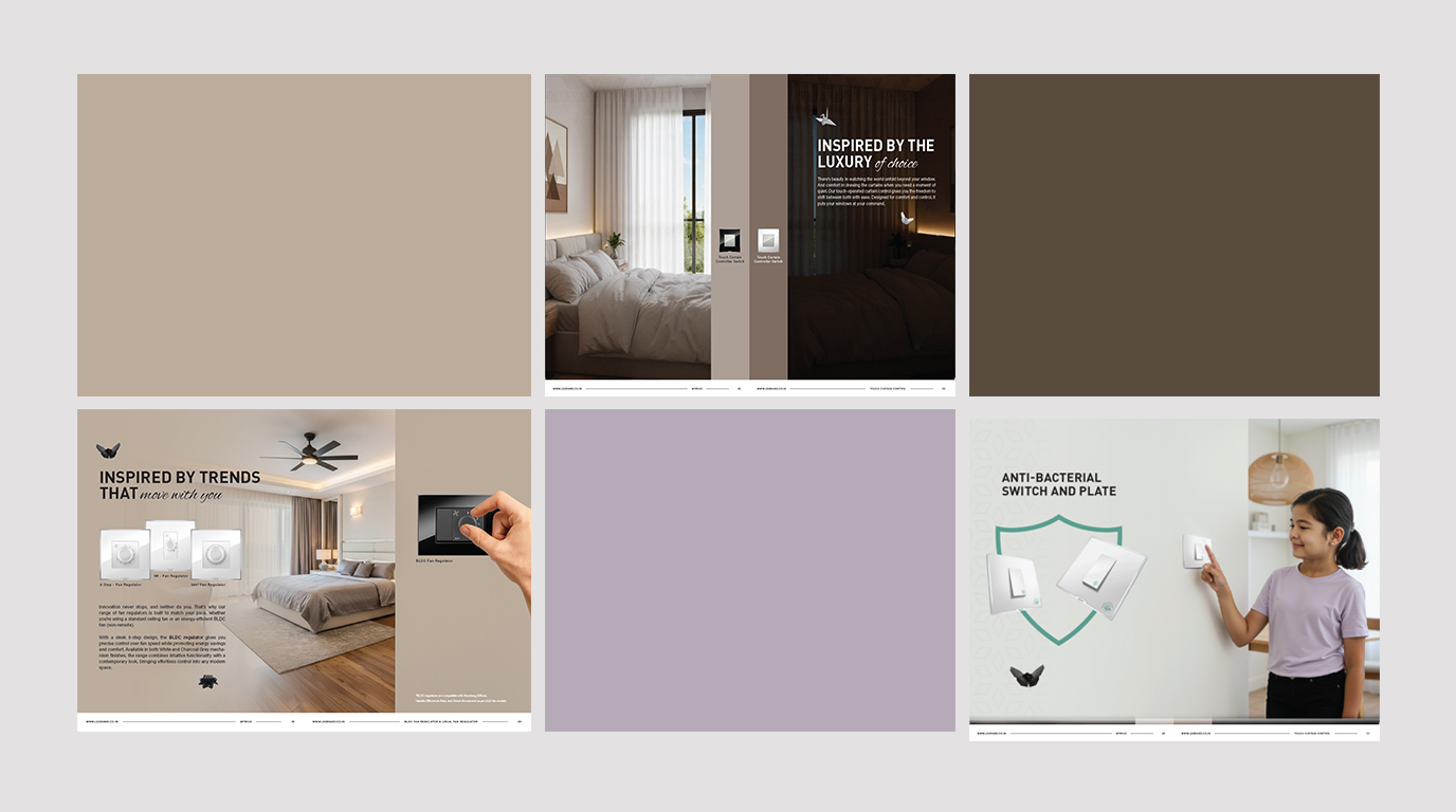 Legrand Myrius brochure layout system overview