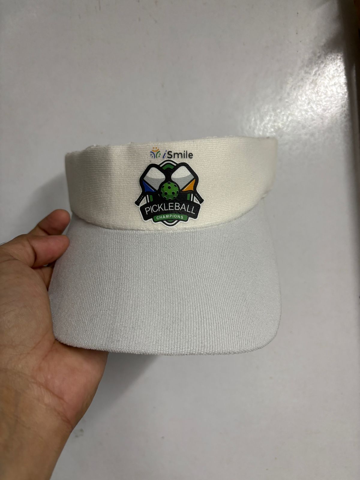 P&G Pickleball branded sports visor